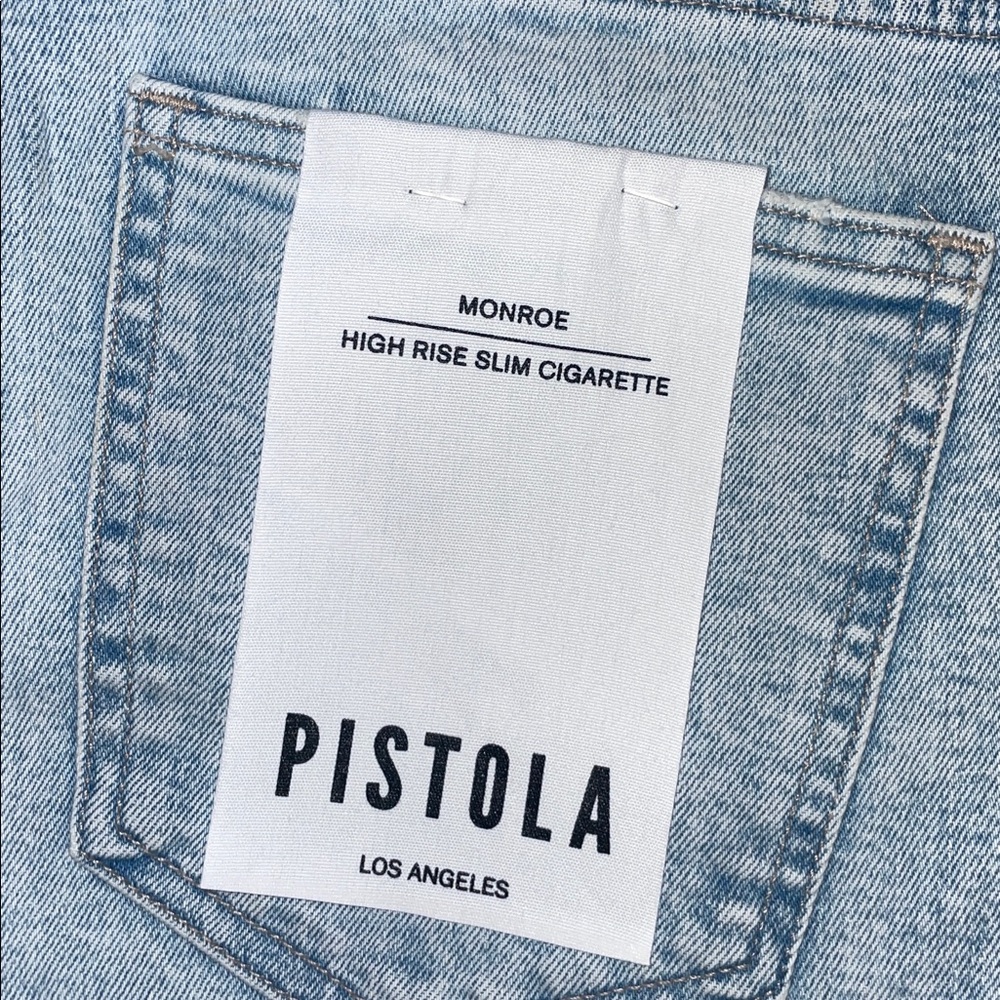 NWT Pistola ‘Monroe’ High Rise Slim Jeans - Picture 2 of 11
